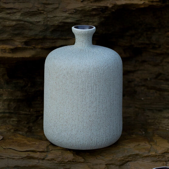 Bottle sand grey vase Homeware Tate Shop Tate